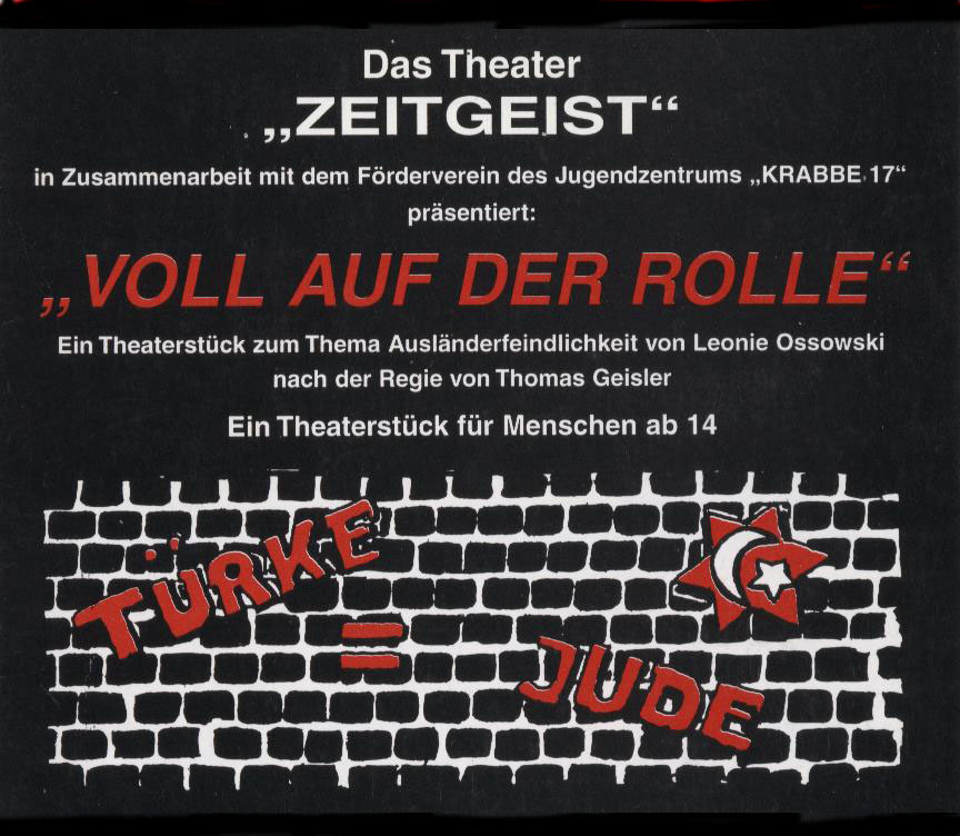 Voll auf der Rolle Plakat